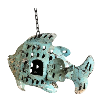 Fish Azul S 28x8H18cm